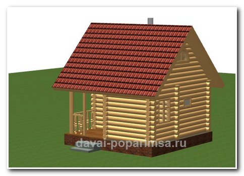 Русская баня 4х4 и ее планировка